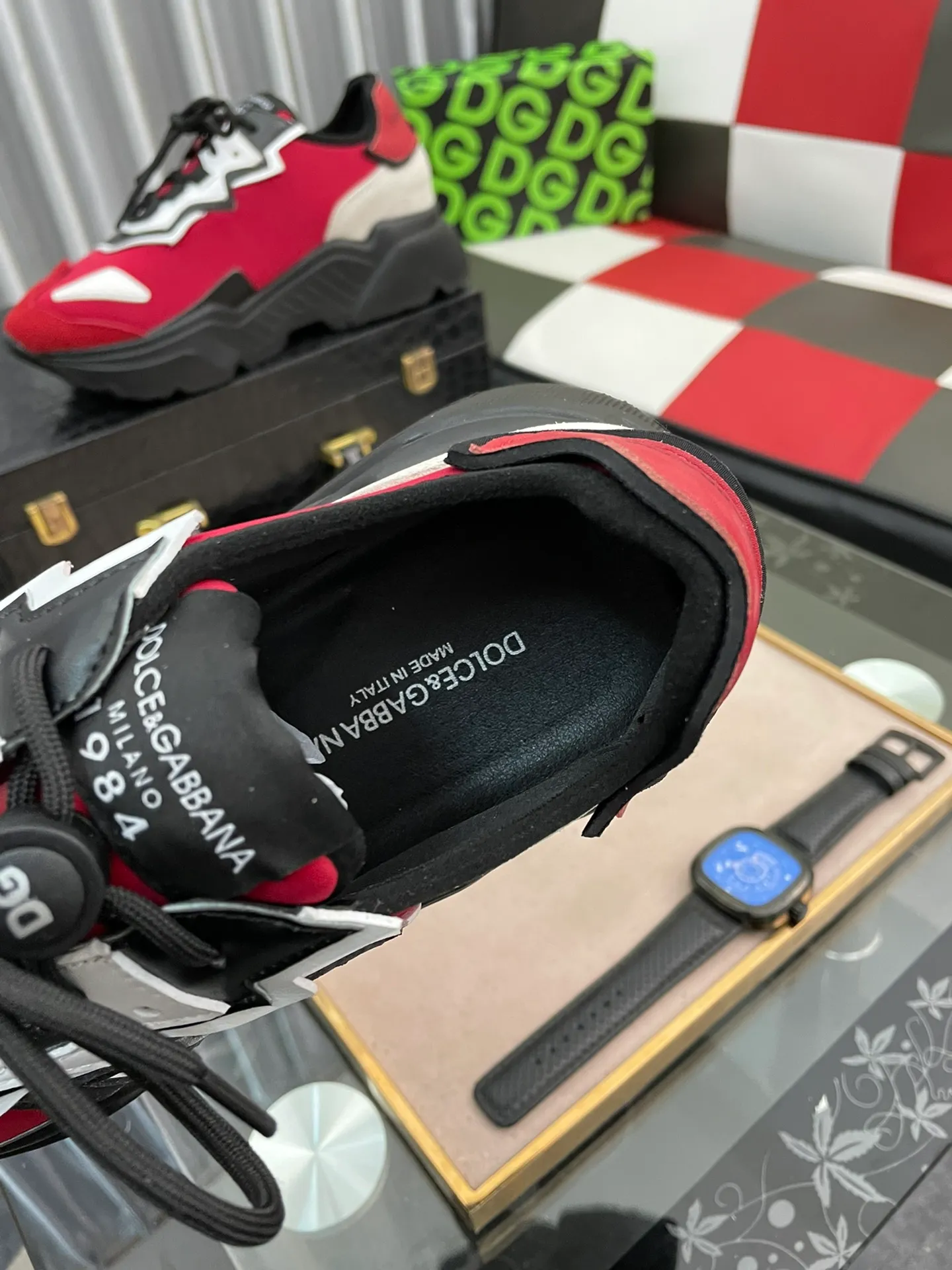 Ex-factory price 480⌚️⌚️[DG] The latest official website casual, men's shoes original quality imported first-layer cowhide mesh fabric ➕Yangli [Proud] In terms of materials and workmanship, it beats all versions on the market💕Highest quality shipments. Real photos, imported fabrics highlight the unique charm of the brand😘The shoelaces are also original custom-made👻The classic lace-up shoes are very comfortable on the feet, size 38-44